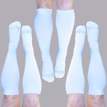 Classic White Compression Socks
