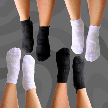 Ankle Compression Socks 4 Pack Staple Bamboo
