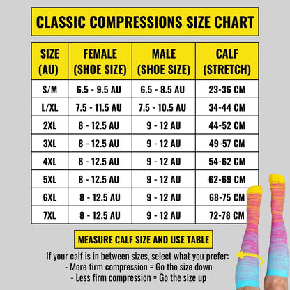 (69% OFF) Random 12 Pack Classic Compression Socks