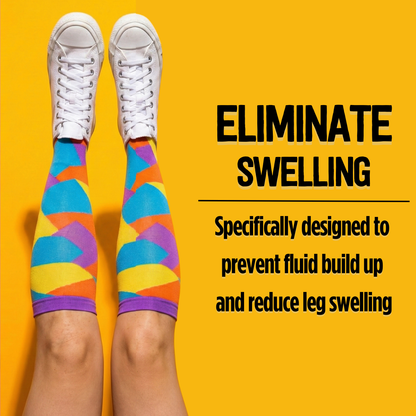 3 Pack Plain Classic Compression Socks