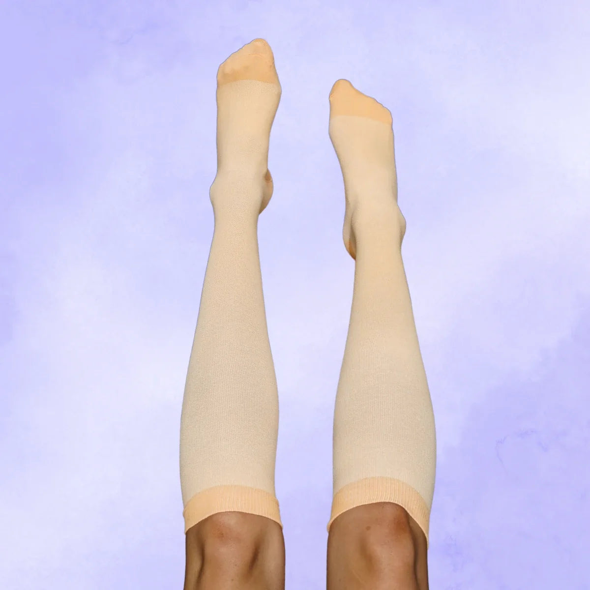 Classic Pastel Orange Compression Socks