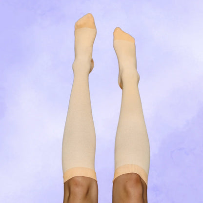 Classic Pastel Orange Compression Socks