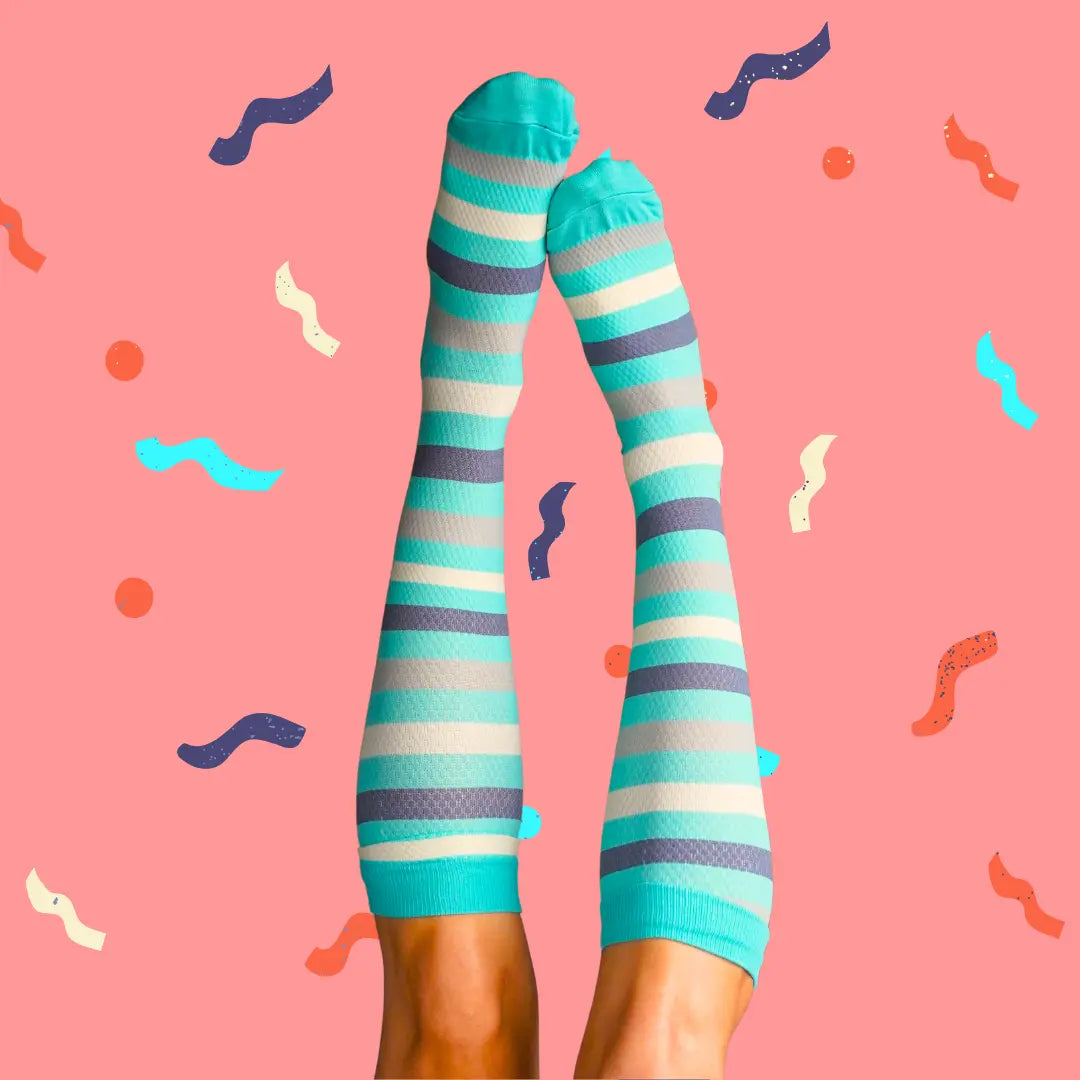 Classic Gift Box 5 Pack Stripes Compression Socks