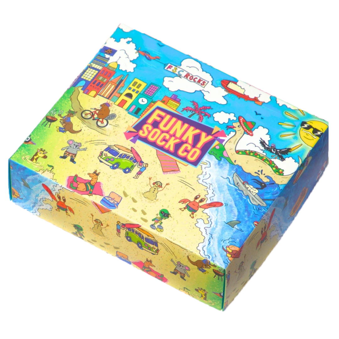 Gift Box Only - Fits 4 Pairs!