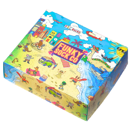 Gift Box Only - Fits 4 Pairs!